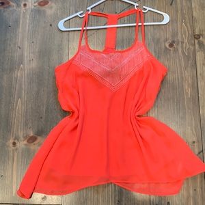 Women’s bright orange tank/Cami